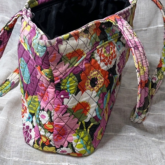 Vera Bradley Va Va Bloom Pattern Iconic Grand Tote Floral Designer Travel GUC - Picture 13 of 15